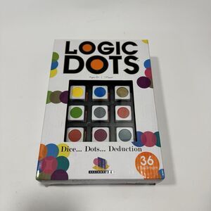 Logic Dots Puzzle Game by Brainwright Deduction Skills Ages 8+ - COMPLETE